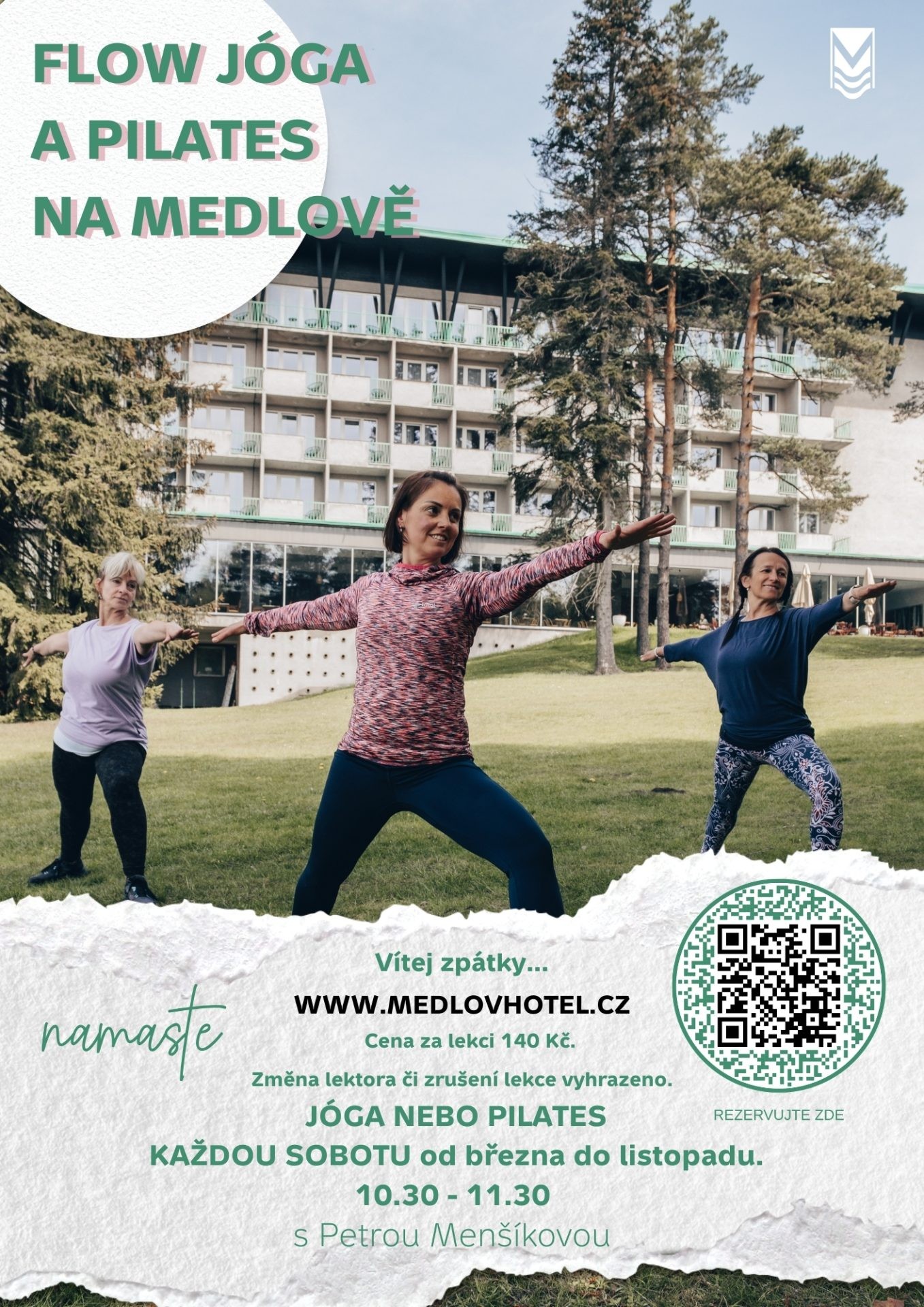 Jóga a pilates na Medlově